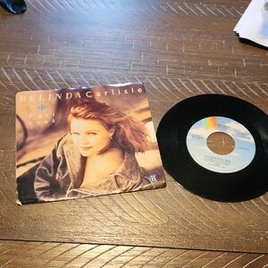 Belinda Carlisle 45 Vinyl Record I Get Weak & Should I Let You In BOGO